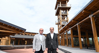 Türkiye’nin en büyük ahşap kamu yapısı