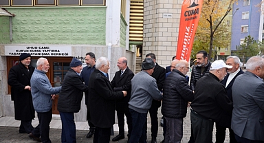 Ahmet Pekyatırmacı mahalle sakinleri ile bir araya geldi