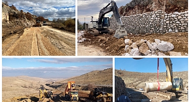 Altyapı çalışmaları devam ediyor