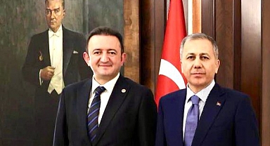 Barış Bektaş'tan İçişleri Bakanı Ali Yerlikaya'ya Ziyaret