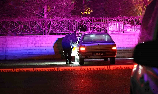 Araçla giderken silahlı saldırıya uğradı