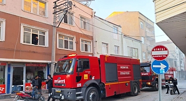 İş yerinin bodrumunda yangın çıktı