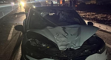 Karapınar'da otomobilin çarptığı yaya hayatını kaybetti