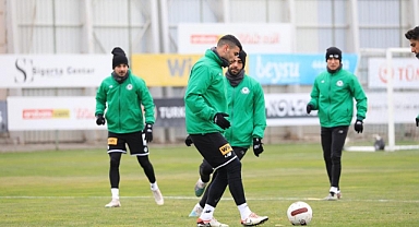 Konyaspor, Samsunspor maçı hazırlıklarına devam etti