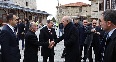 Kurtulmuş Beyşehir’i ziyaret etti