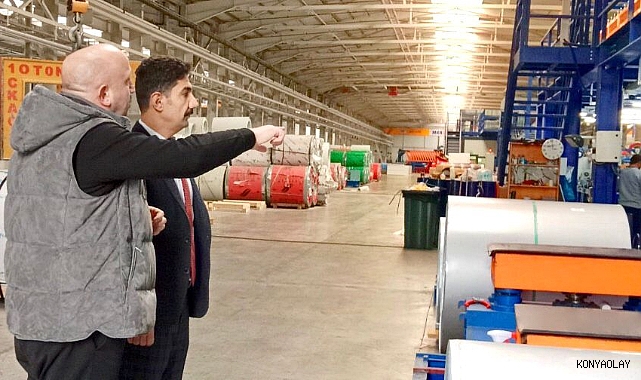 Mekpan Panel’e, Vergi dairesi Başkanı Bora’dan ziyaret