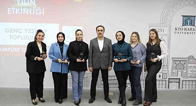 Öğrenci toplulukları ödüllendirildi