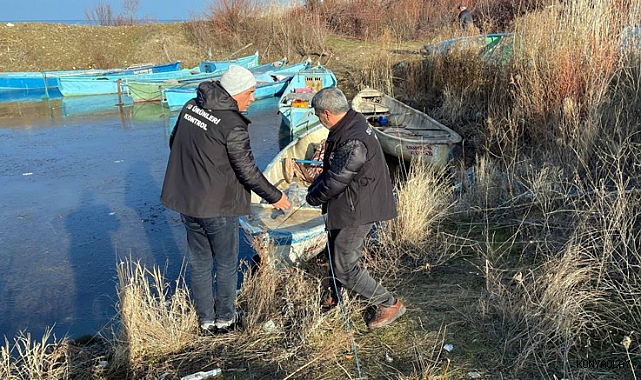 Beyşehir Gölü’nde avcılar denetim altında
