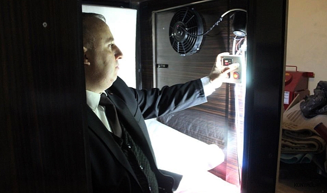 Deprem yatağı üretildi