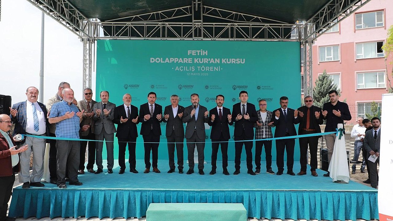 Karatay'da 21 milyonluk eser hizmete girdi