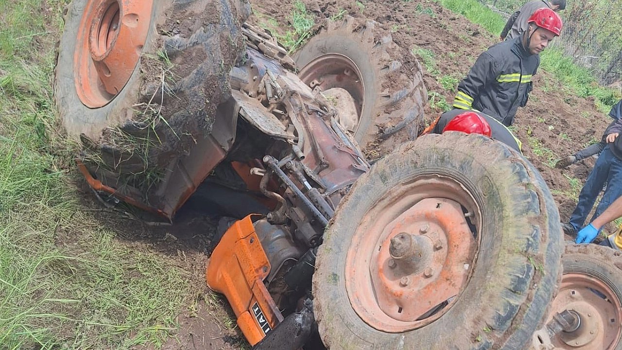 Konya'da traktörün altında kalan genç hayatını kaybetti