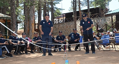Kahraman gaziler Konya Büyükşehir'in kampında buluştu