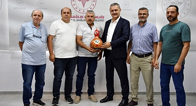 DERPLAT yönetimi İl Sağlık Müdürü Yavuz’u tebrik etti