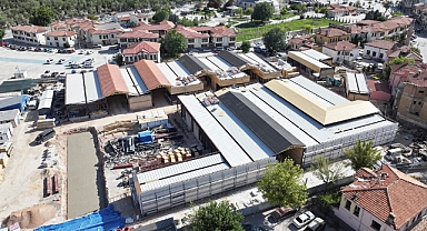 Karatay Arastası'nın yapımı hızla sürüyor