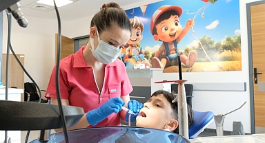 'Dişçi fobisi' olan çocuklara özel poliklinik kuruldu