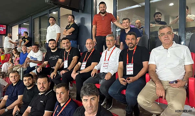 Konyaspor yönetimi tam kadro İzmir'de