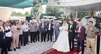 Mustafa Çimen ile Çağla Şahin evlendi