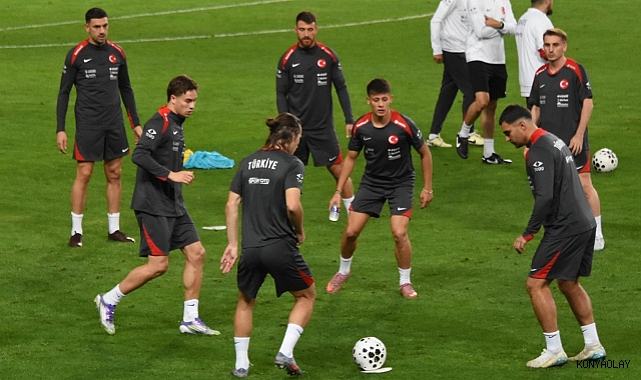 A Milli Futbol Takımı, İspanya maçına hazır