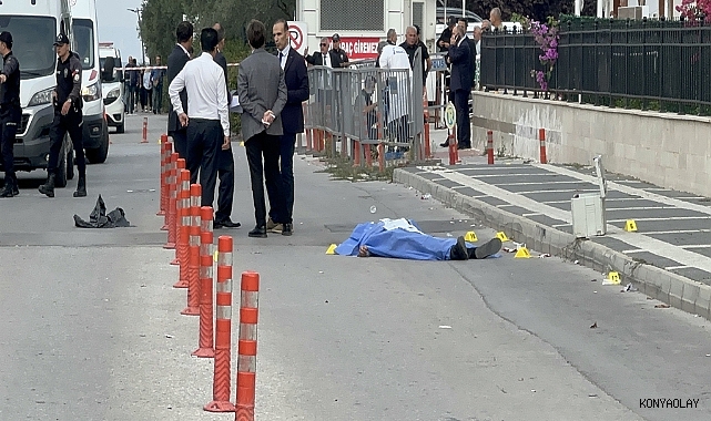 Adliye önündeki silahlı kavgada 1 kişi hayatını kaybetti