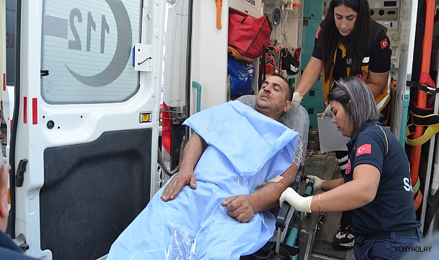 İşyeri sahibi tarafından yaralandı