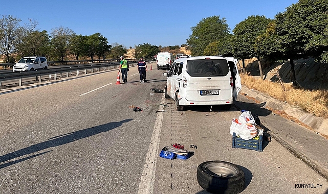 Çift kamyonet çarpması sonucunda hayatını kaybetti