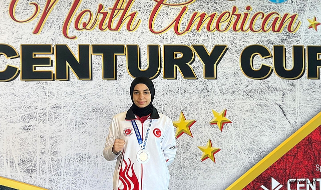 Meramlı Ayşe Ebrar Kanada'da gümüş madalya aldı