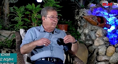 Ali Kırklıkçı Konya yaz akşamları sohbetlerinin konuğu oldu