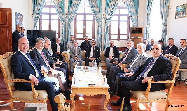 Başkan Köksal'a ziyaret