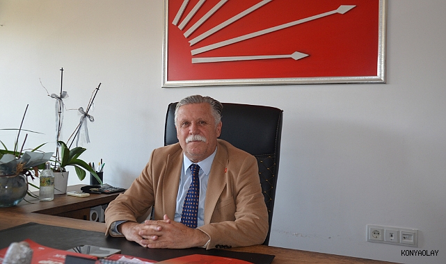 Bekir Yaman, yeniden CHP Konya İl Başkanı aday