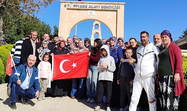 Beyşehirli şehit yakınları ve gaziler ecdatla buluştu