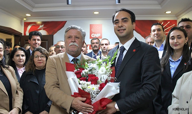 CHP'nin Konya yeni İl Başkanı Türktaş, görevi devraldı