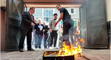 CİB Konya Bölge Müdürlüğünde yangın tatbikatı