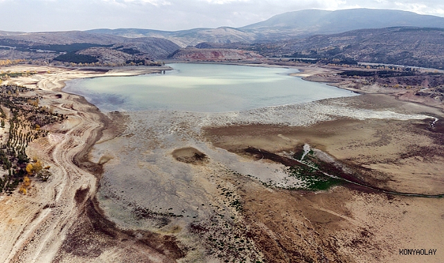 Konya'daki barajlarda su seviyesi, kritik noktaya geldi