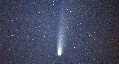 Lemmon kuyruklu yıldızı Bitlis semalarında parladı   