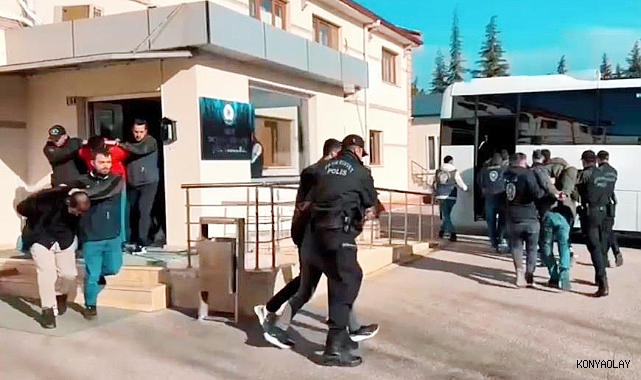 Menyum dolandırıcılığı yapan 11 kişi tutuklandı