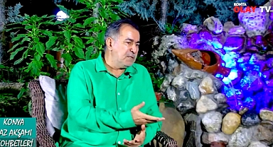 Recep Çınar KONYAOLAYTV'de Konya yaz akşamları sohbetlerinde