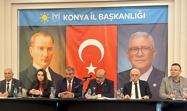 Ali Erdal İYİ Parti Konya İl Başkanlığına seçildi
