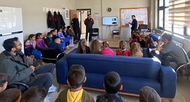 Bozkır'da öğrencilere 'Afet ve Yangın Farkındalığı' eğitimi verildi