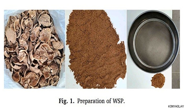 Ceviz kabuğundan asfalt üretimi yapıldı