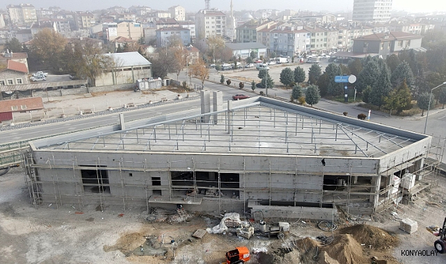 Cihanbeyli’de Halk Ekmek ve Unlu Mamuller Tesisi Yükseliyor