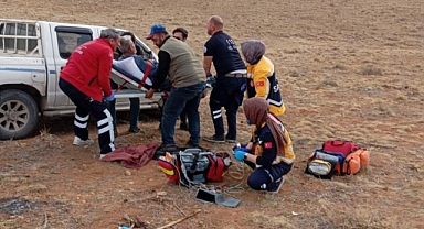 Dağda kalp krizi geçiren çobanı hava ambulansı kurtardı