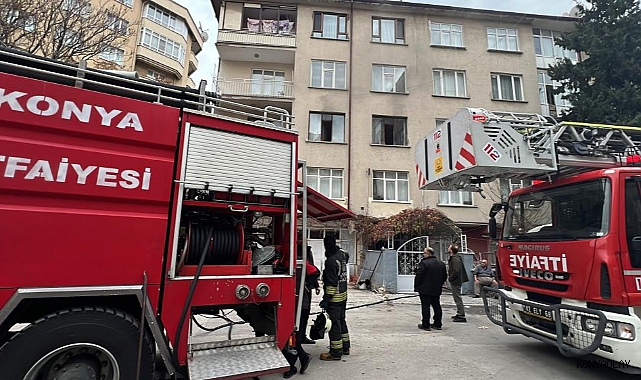 Dairede kombi patladı: 1 yaralı