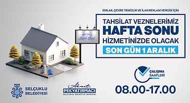 Emlak ve Çevre Temizlik Vergisinde Son Gün: 1 Aralık!