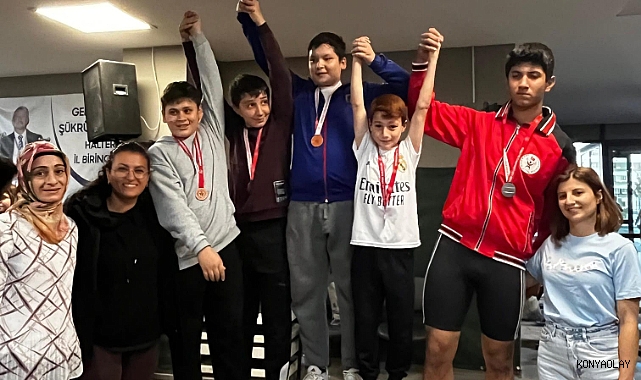 Karatay Belediyesor’lu haltercilerden gururlandıran başarılar