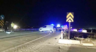 Konya’da üç araçlı trafik kazası: 6 yaralı 