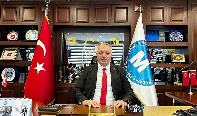 Konya SMMMO’da Halil Bıçakçı'nın yni yönetimi belli oldu