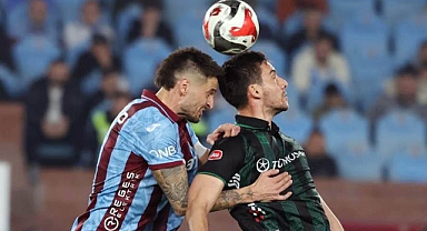 Konyaspor iyi başladığı karşılaşmada Trabzonspor'a 3-1 yenildi