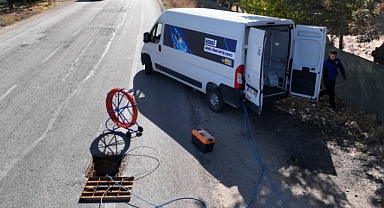 KOSKİ'nin yeni aracı Konya'nın fiber alt yapısında