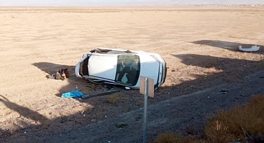 Otomobil takla attı, biri çocuk 6 kişi yaralandı