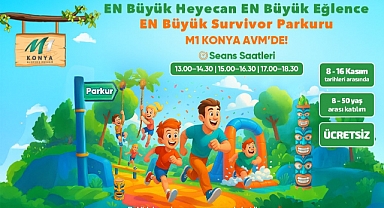 Survivor heyecanı M1 Konya AVM’ye taşınıyor